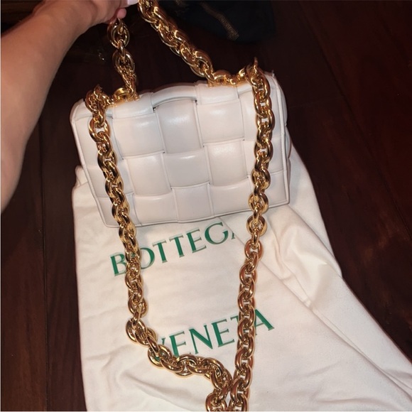 Bottega Veneta White Bag